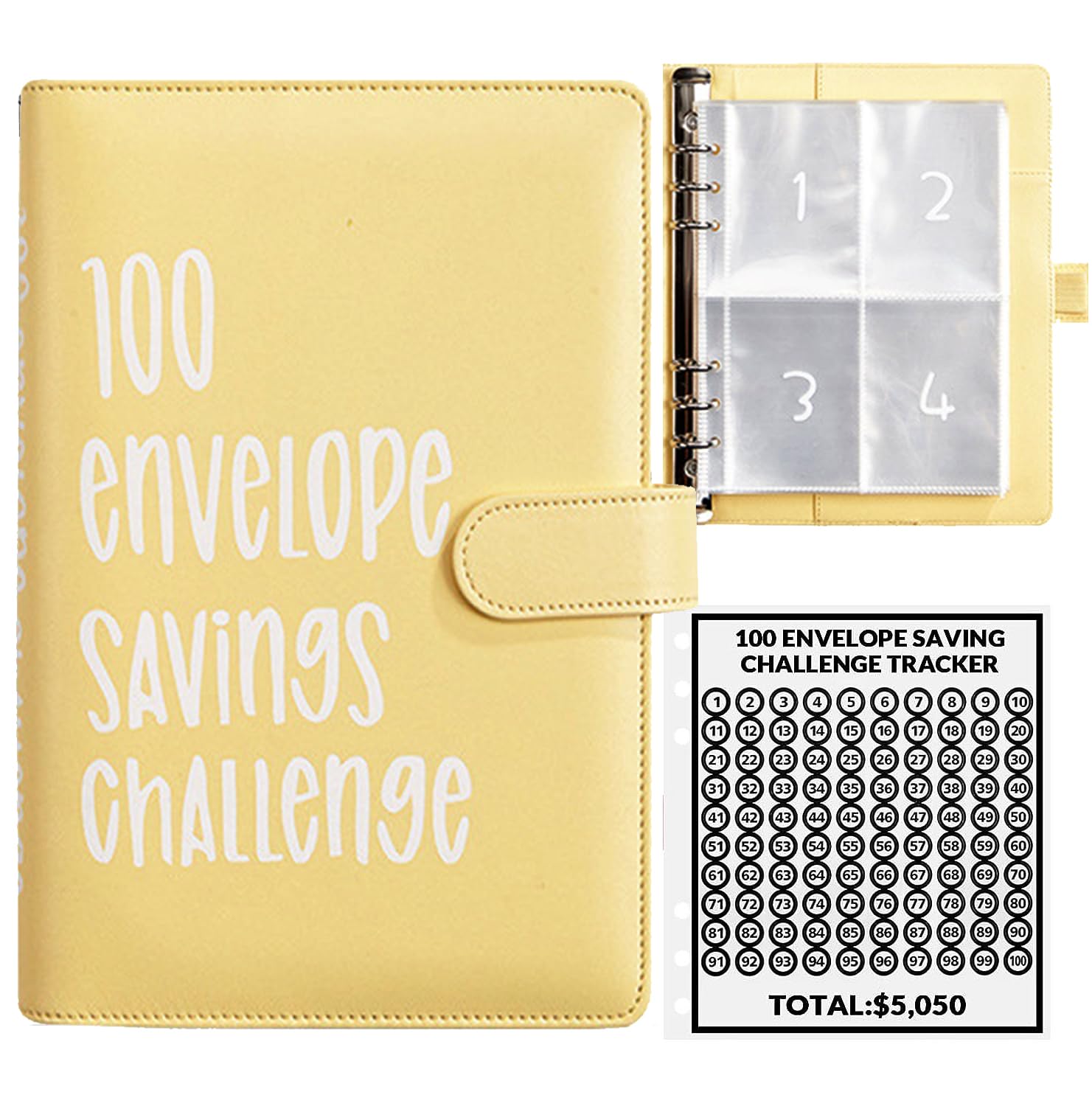 Amazon.com : 100 Envelopes Money Saving Challenge, 100